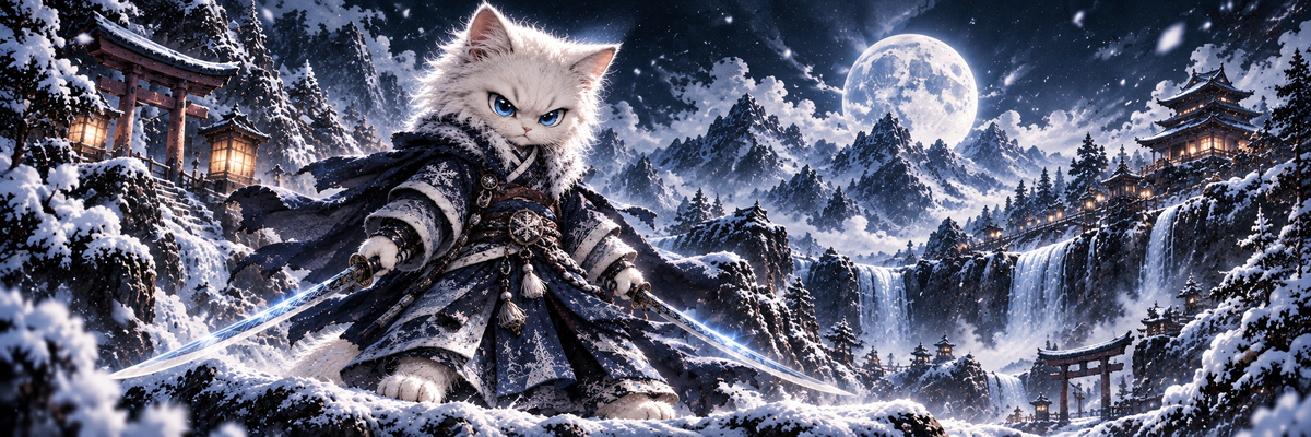 Fuyuki character fantasy art — The Ten Paws collection