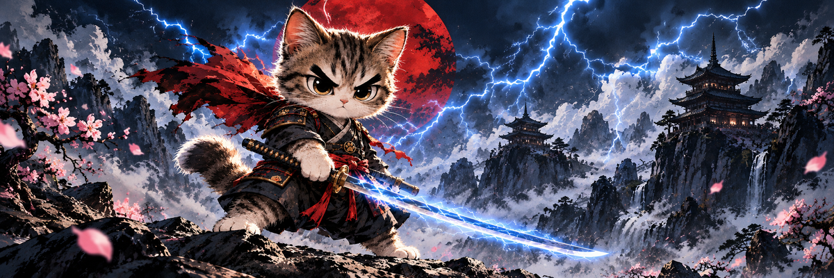 Raiden character fantasy art — The Ten Paws collection