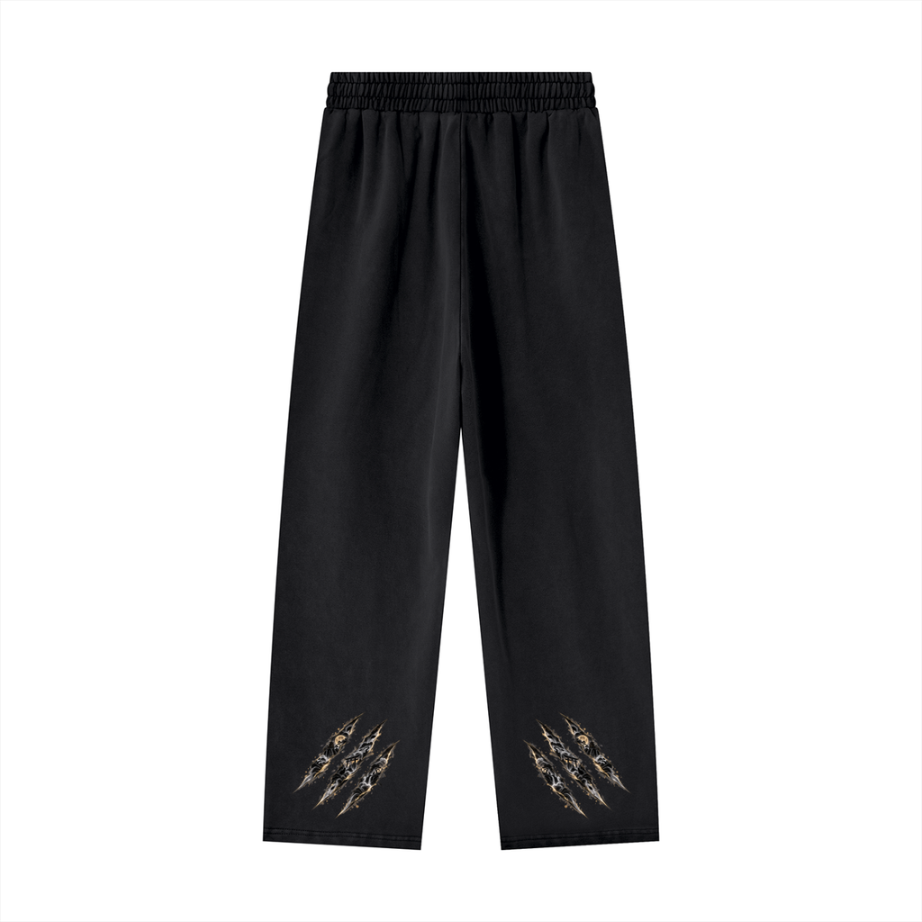 KAGE 🌑 — The Shadow Ninja   Unisex Heavyweight Vintage Wash Sweatpants
