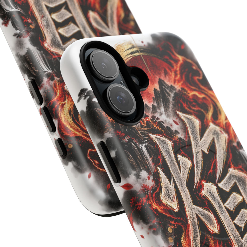 HOMURA 🔥 — The Fire Guardian Tough Magnetic Cases