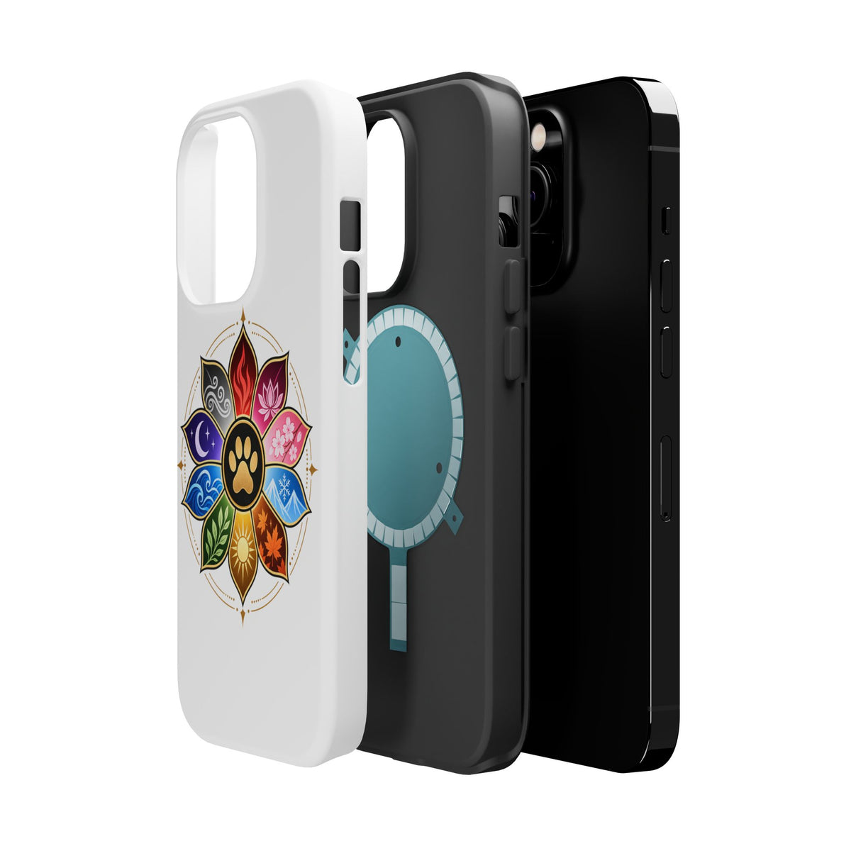 🐾 THE TEN PAWS — OFFICIAL SEAL Magnetic Impact-Resistant Cases
