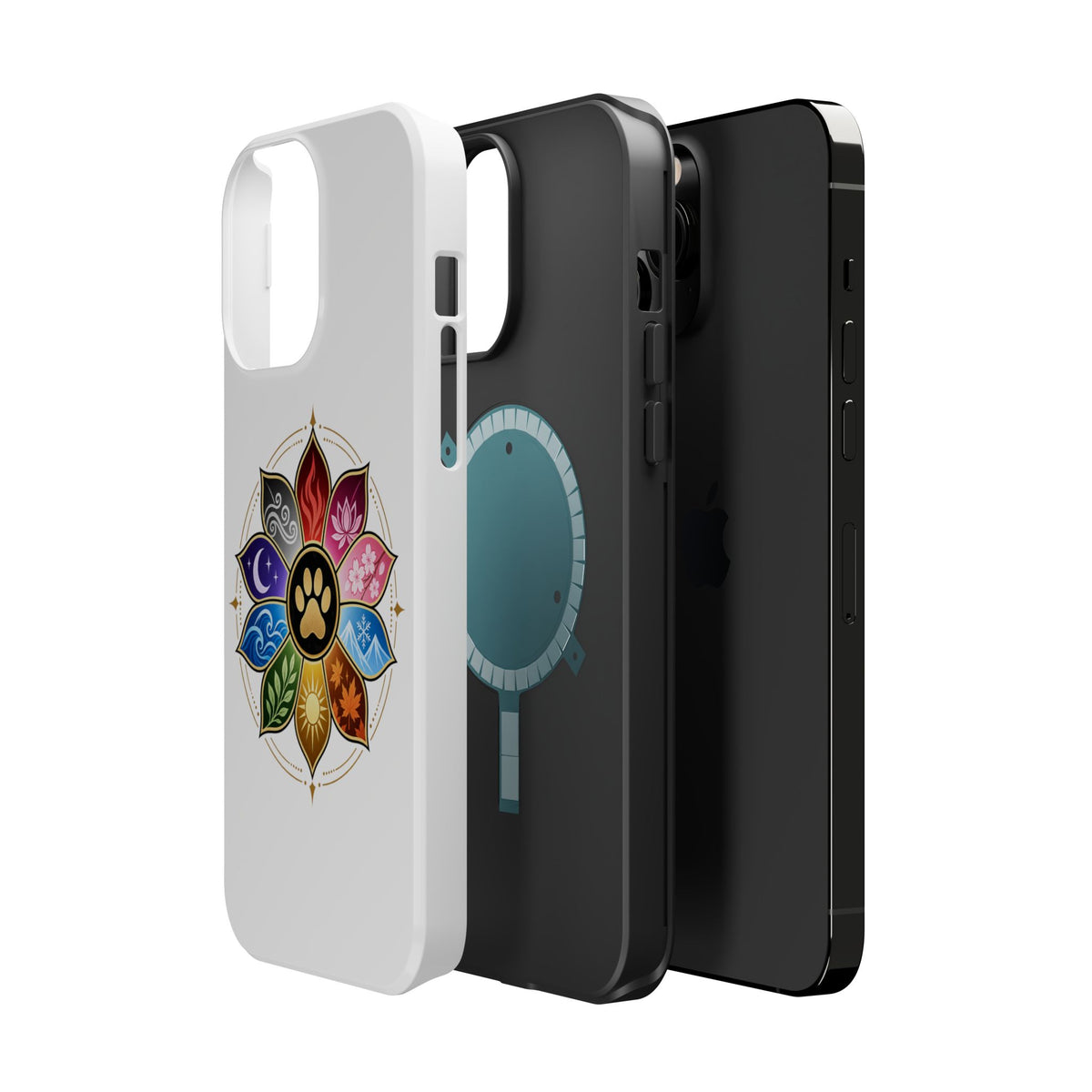 🐾 THE TEN PAWS — OFFICIAL SEAL Magnetic Impact-Resistant Cases