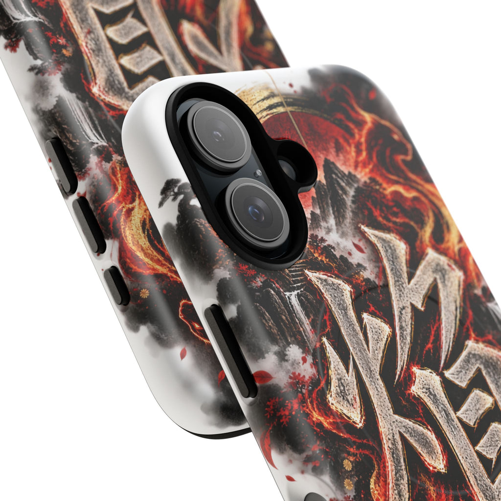 HOMURA 🔥 — The Fire Guardian Tough Magnetic Cases