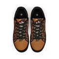 RENJI 🪷 — The Warrior Monk Men's Low-Top Leather Sneakers