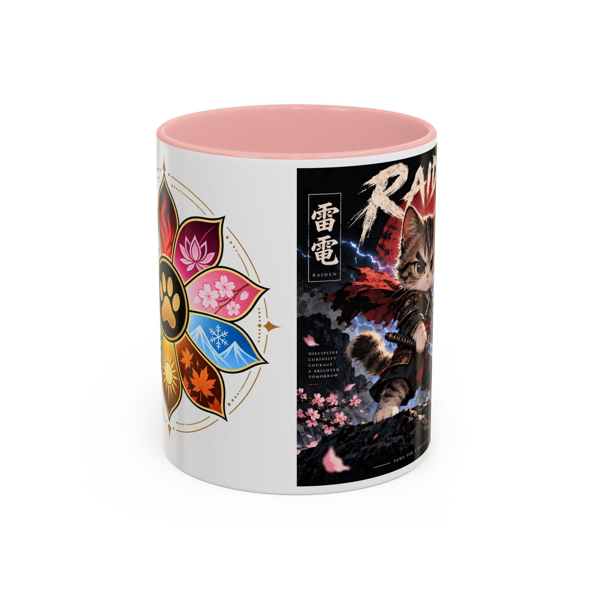 RAIDEN ⚡ — The Lightning Samurai Accent Coffee Mug (11, 15oz)