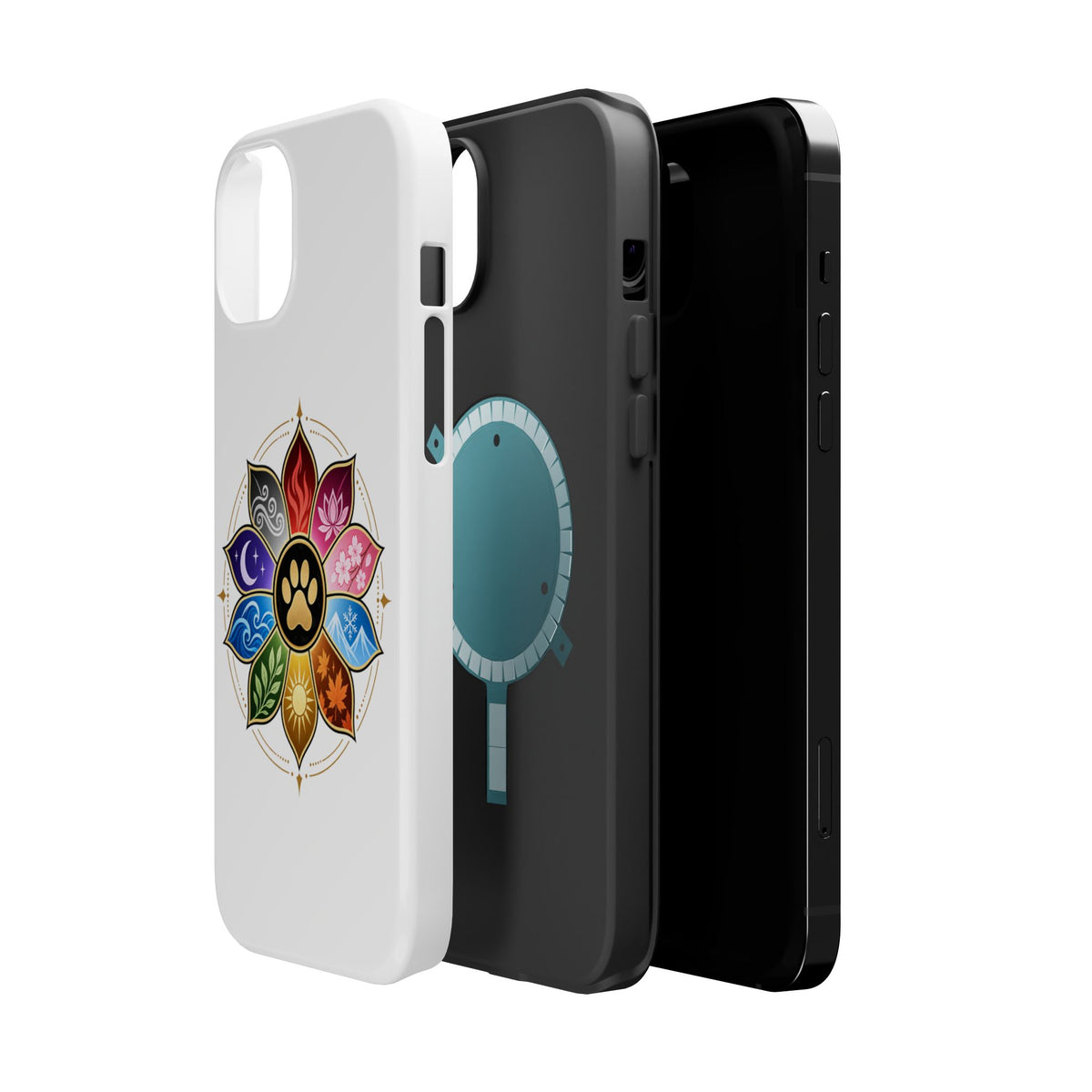 🐾 THE TEN PAWS — OFFICIAL SEAL Magnetic Impact-Resistant Cases