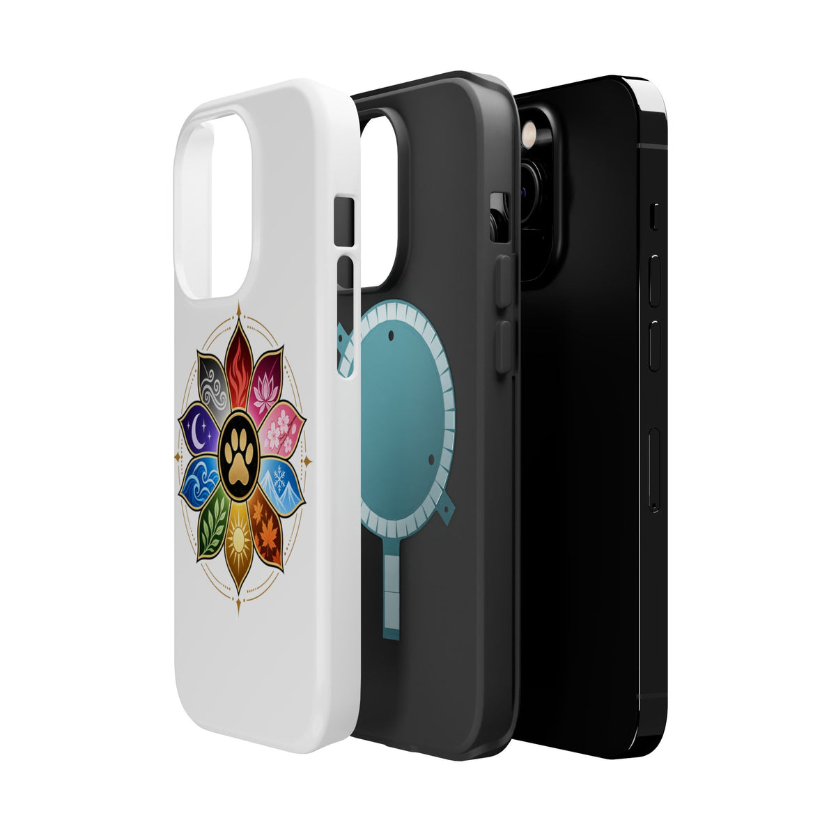 🐾 THE TEN PAWS — OFFICIAL SEAL Magnetic Impact-Resistant Cases