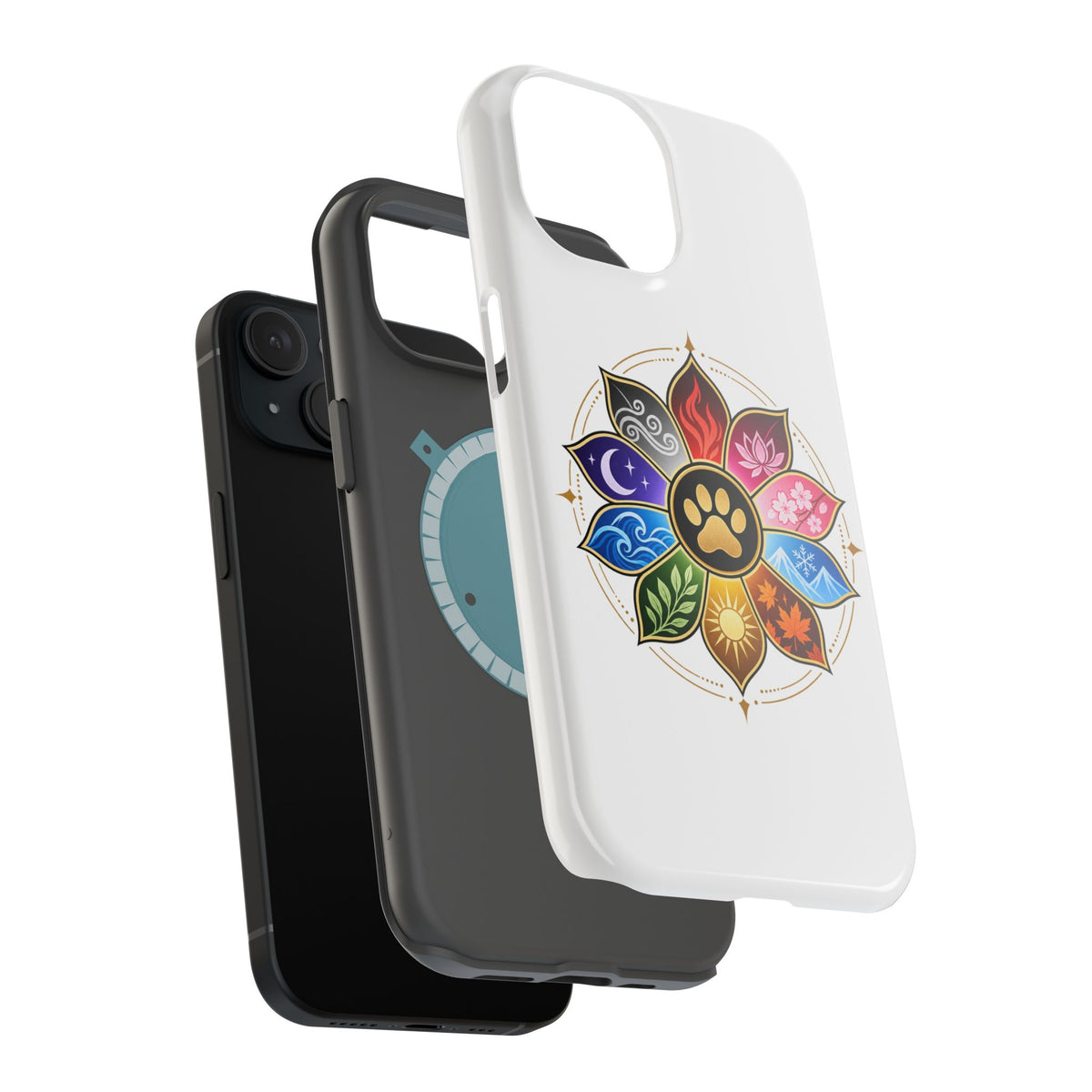 🐾 THE TEN PAWS — OFFICIAL SEAL Magnetic Impact-Resistant Cases