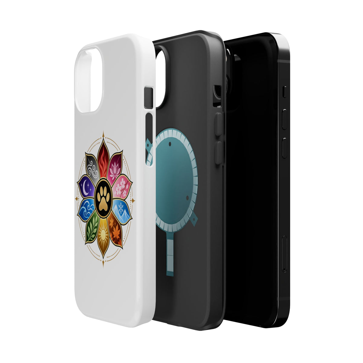 🐾 THE TEN PAWS — OFFICIAL SEAL Magnetic Impact-Resistant Cases