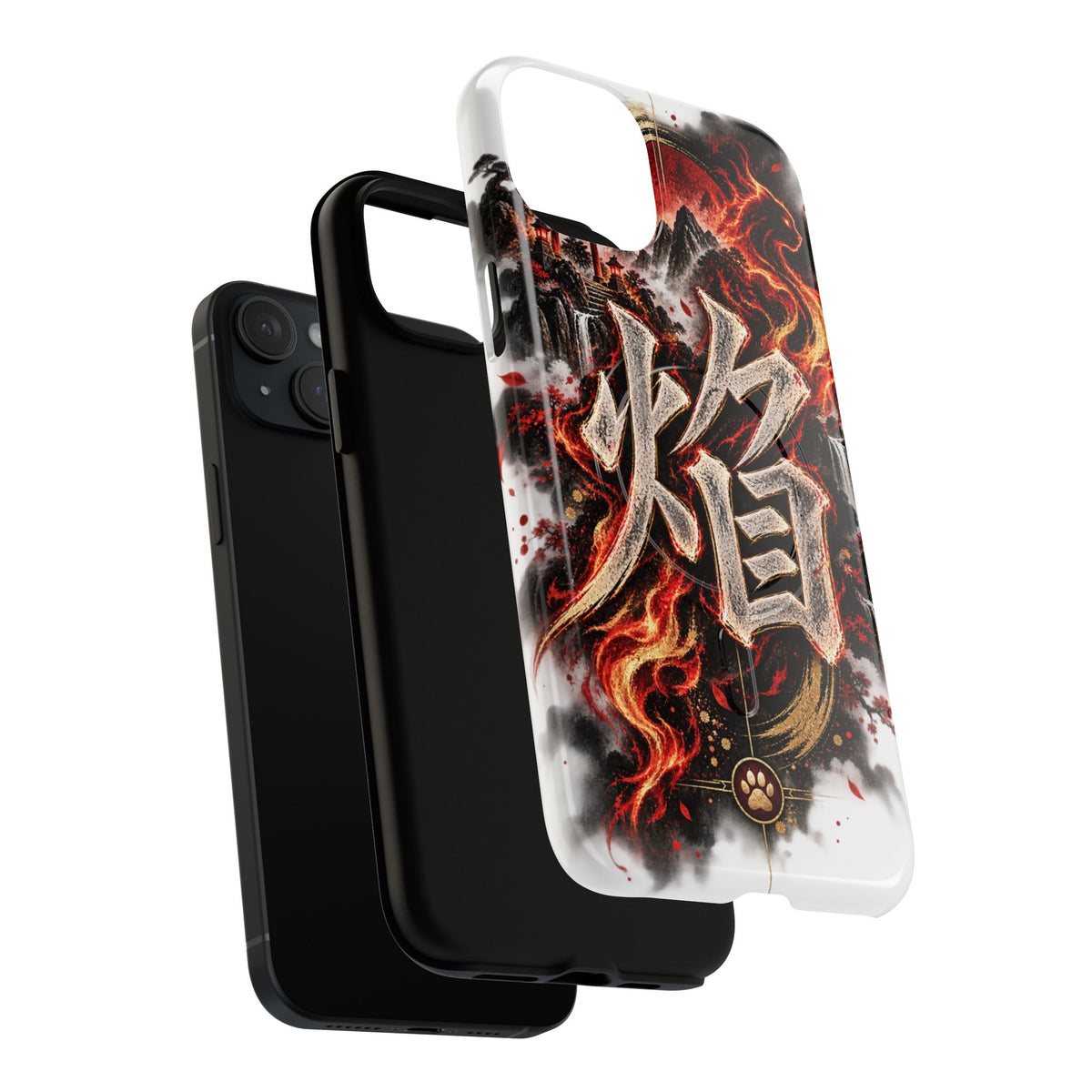 HOMURA 🔥 — The Fire Guardian Tough Magnetic Cases