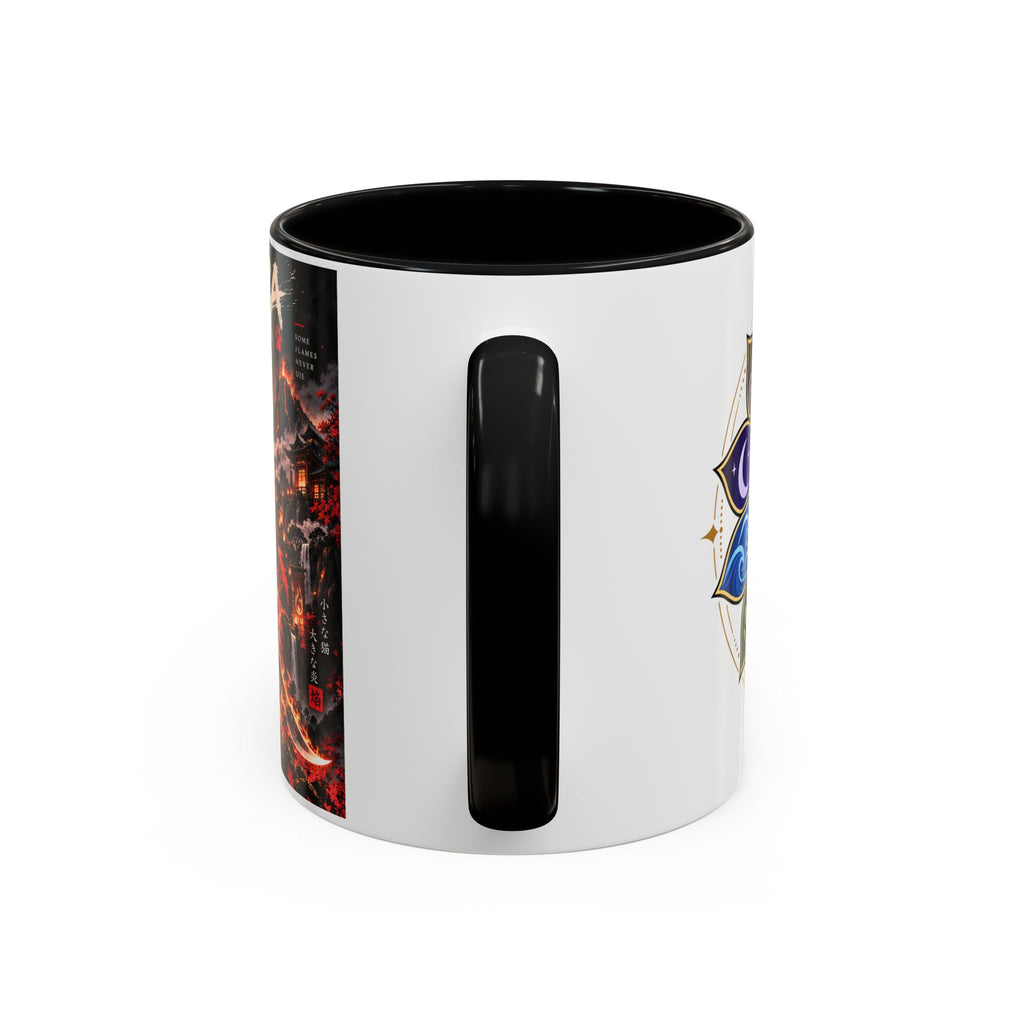 HOMURA 🔥 — The Fire Guardian Accent Coffee Mug (11, 15oz)