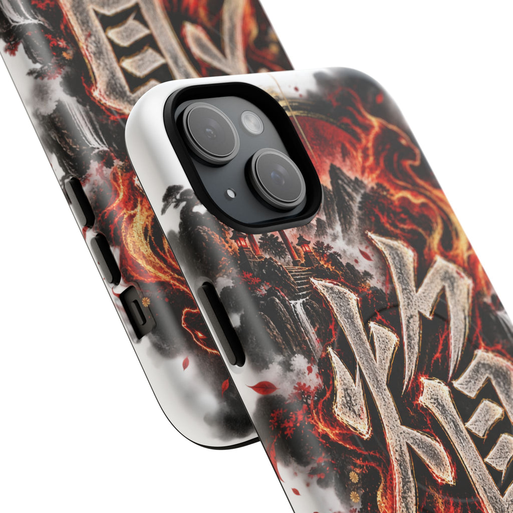 HOMURA 🔥 — The Fire Guardian Tough Magnetic Cases