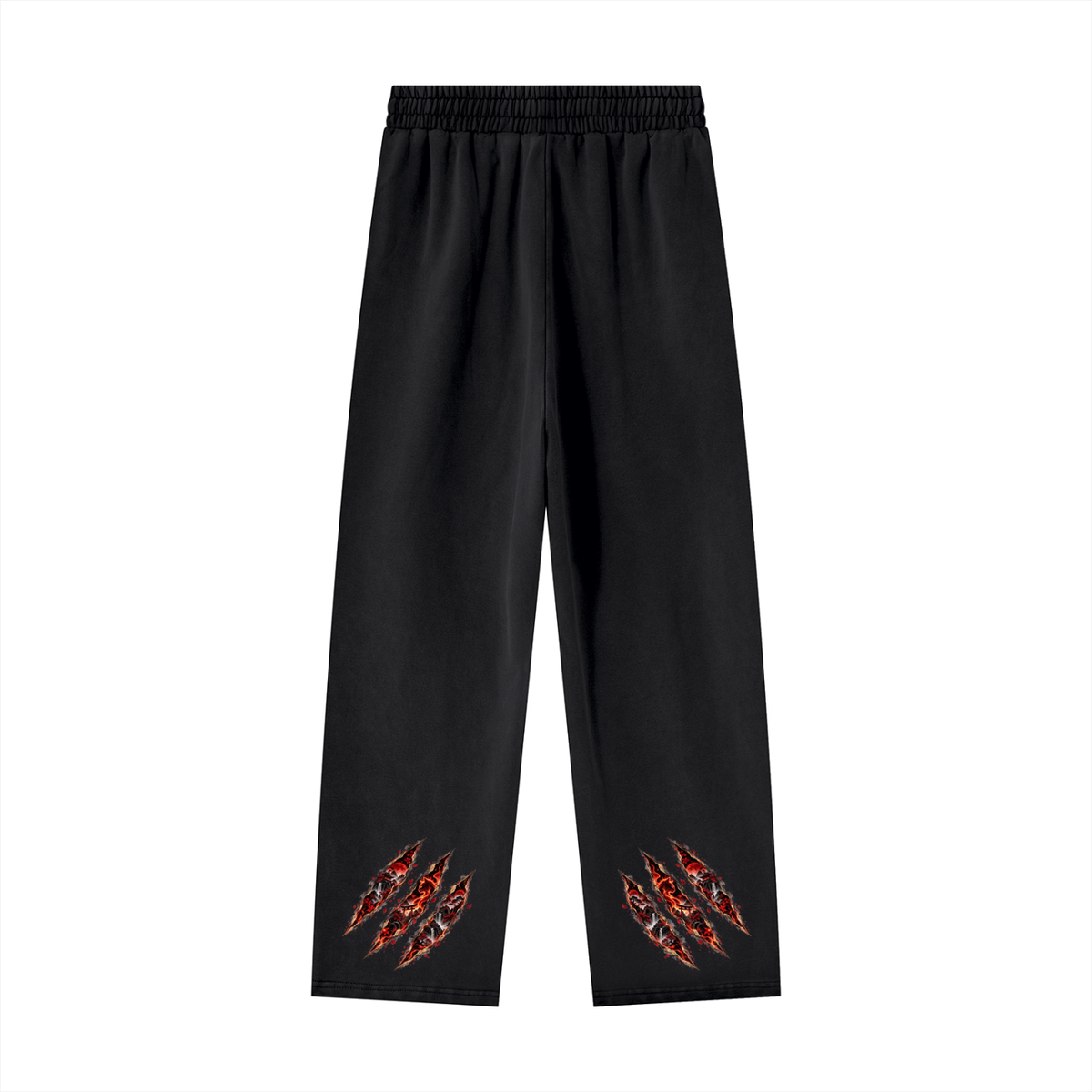 HOMURA 🔥 — The Fire Guardian Unisex Heavyweight Vintage Wash Sweatpants