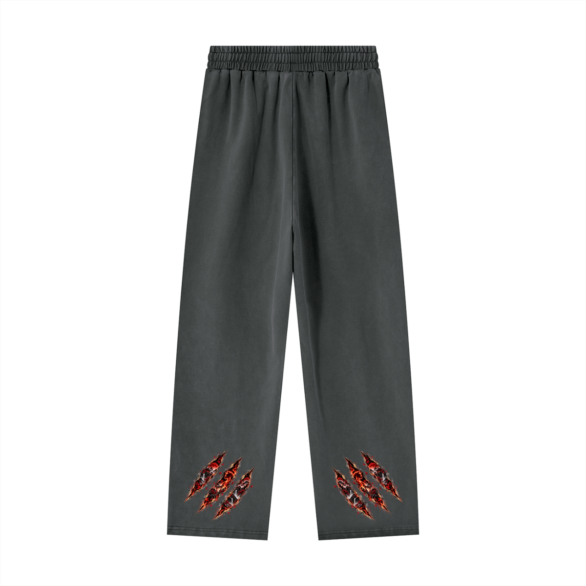 HOMURA 🔥 — The Fire Guardian Unisex Heavyweight Vintage Wash Sweatpants