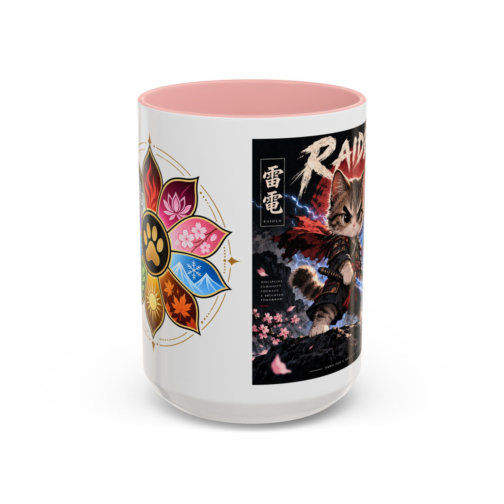 RAIDEN ⚡ — The Lightning Samurai Accent Coffee Mug (11, 15oz)
