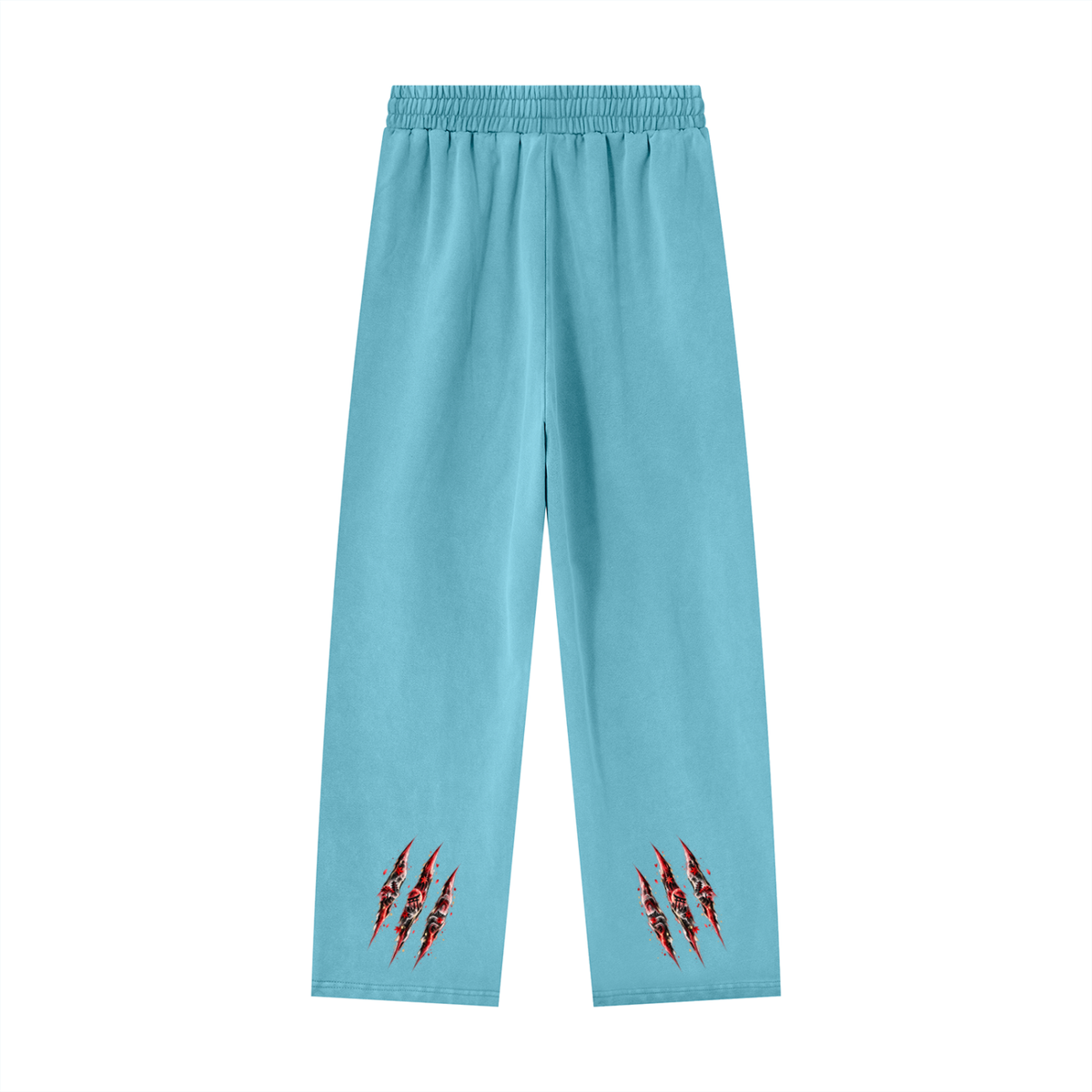 RENJI 🪷 — The Warrior Monk   Unisex Heavyweight Vintage Wash Sweatpants