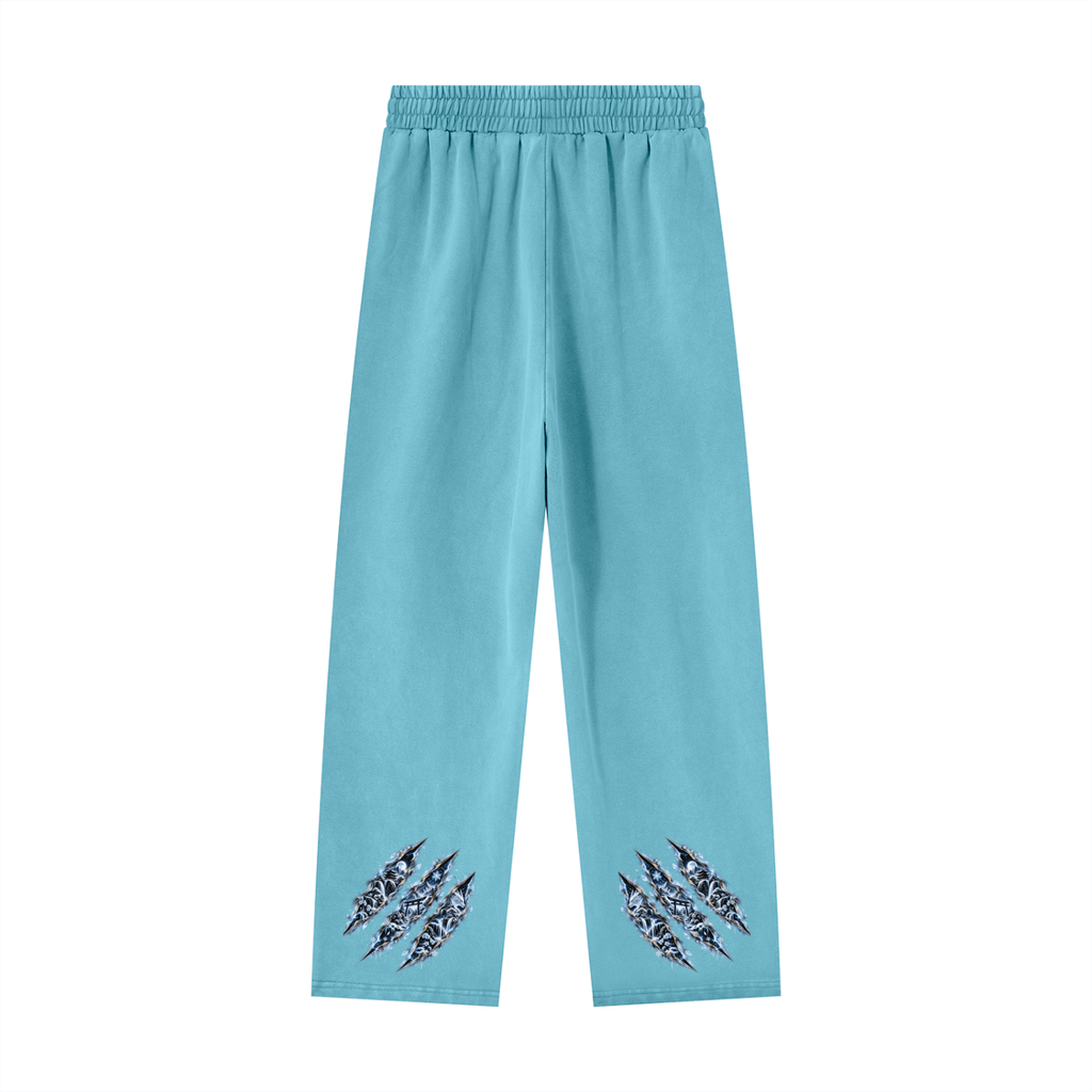 FUYUKI ❄️ — The Snow Warrior Unisex Heavyweight Vintage Wash Sweatpants