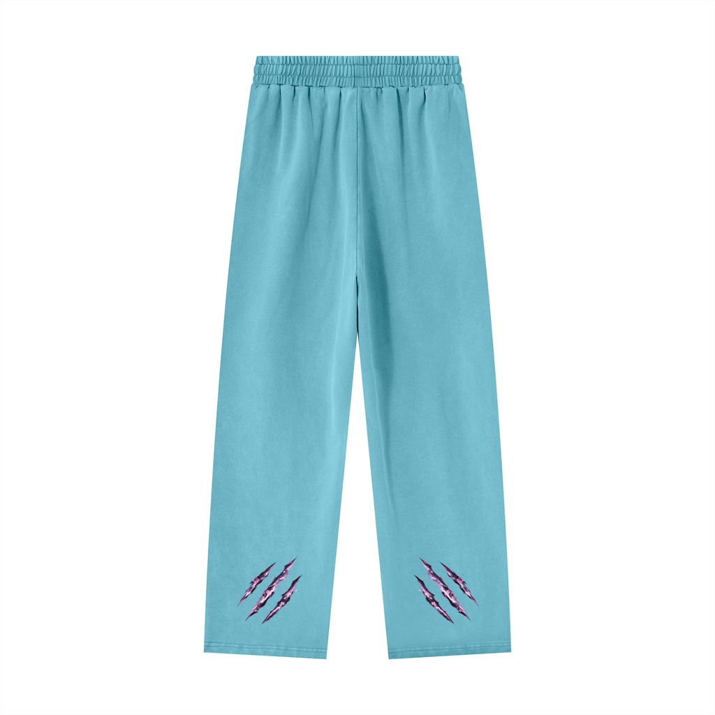 TSUKIKO 🌙 — The Moon Guardian Unisex Heavyweight Vintage Wash Sweatpants