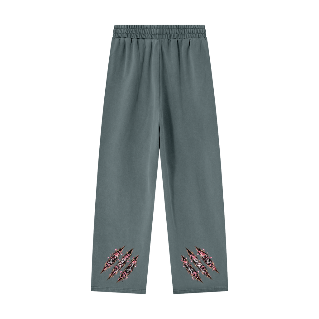 SAKURA 🌸 — The Blossom Archer Unisex Heavyweight Vintage Wash Sweatpants