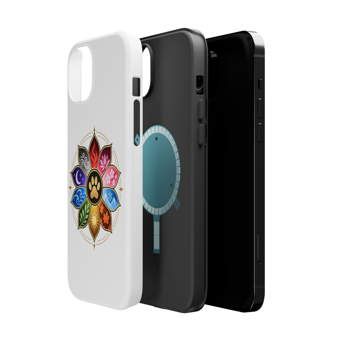 🐾 THE TEN PAWS — OFFICIAL SEAL Magnetic Impact-Resistant Cases