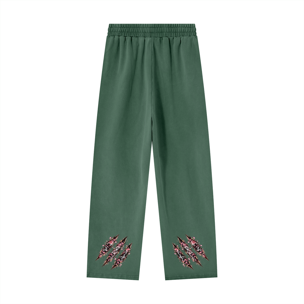 SAKURA 🌸 — The Blossom Archer Unisex Heavyweight Vintage Wash Sweatpants