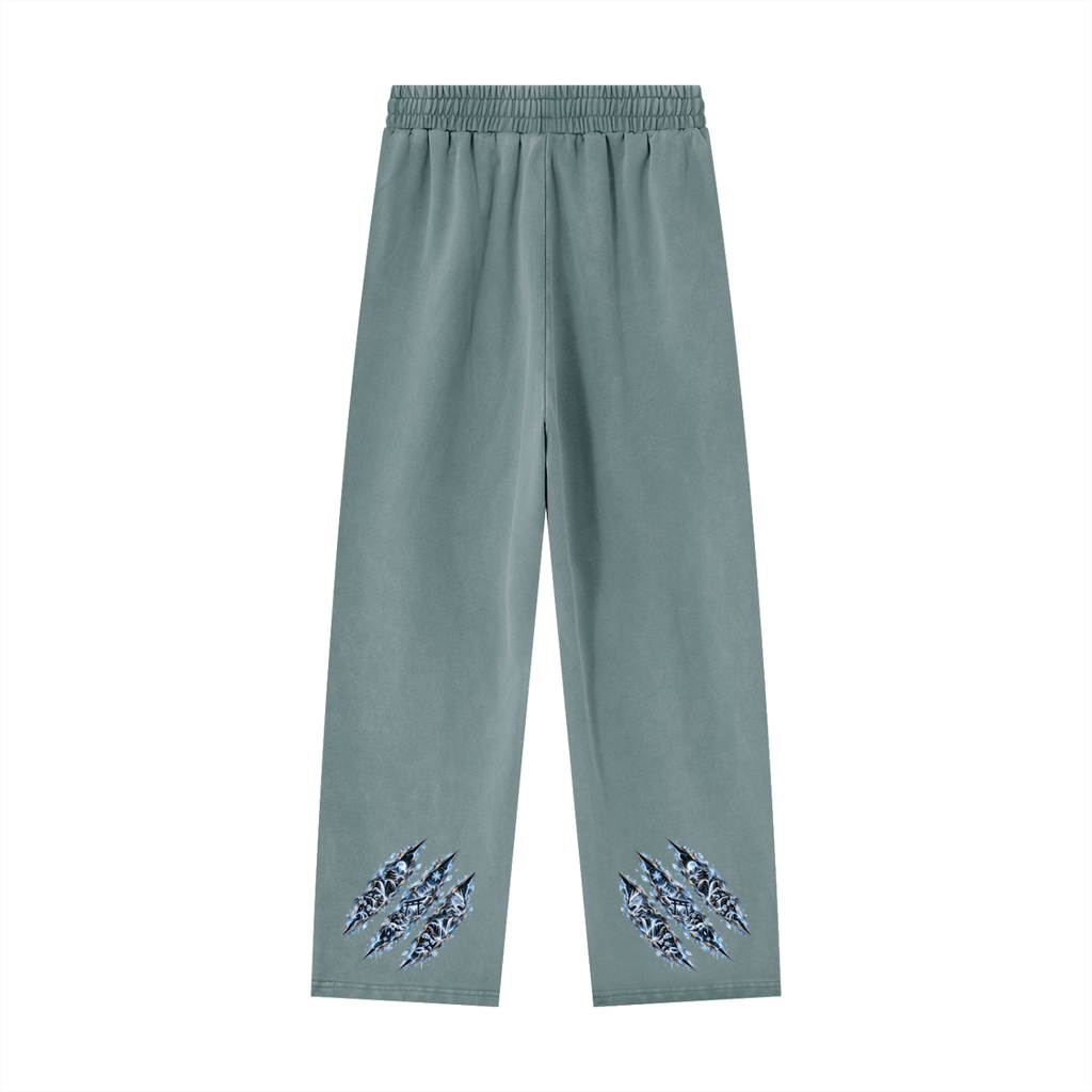 FUYUKI ❄️ — The Snow Warrior Unisex Heavyweight Vintage Wash Sweatpants