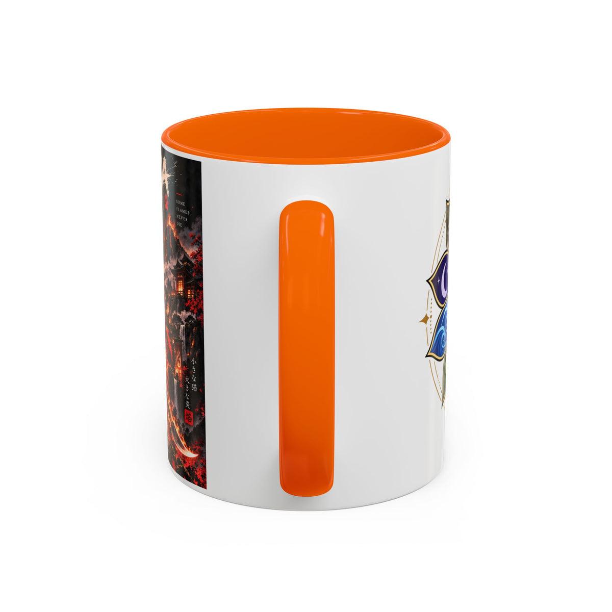 HOMURA 🔥 — The Fire Guardian Accent Coffee Mug (11, 15oz)