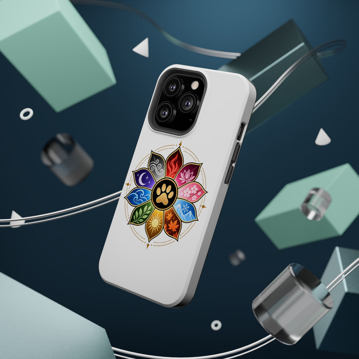 🐾 THE TEN PAWS — OFFICIAL SEAL Magnetic Impact-Resistant Cases