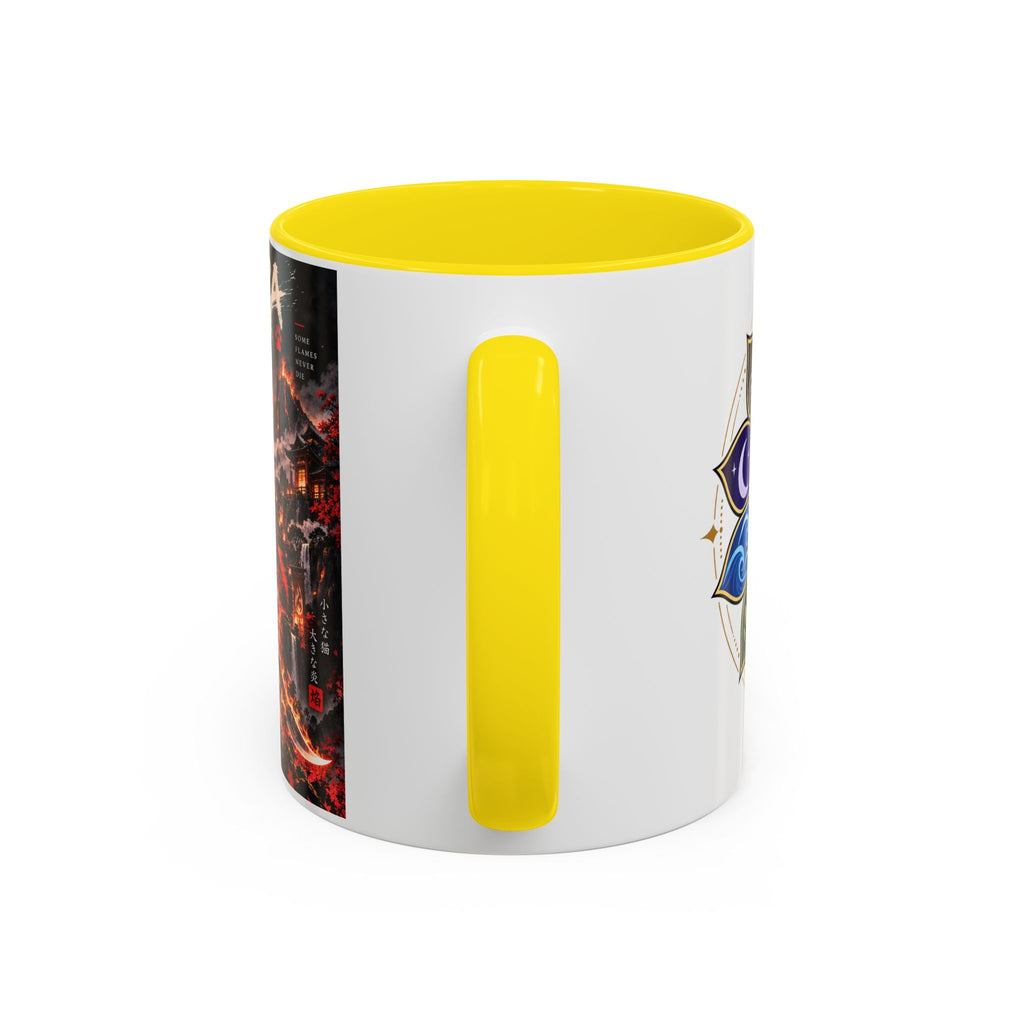 HOMURA 🔥 — The Fire Guardian Accent Coffee Mug (11, 15oz)