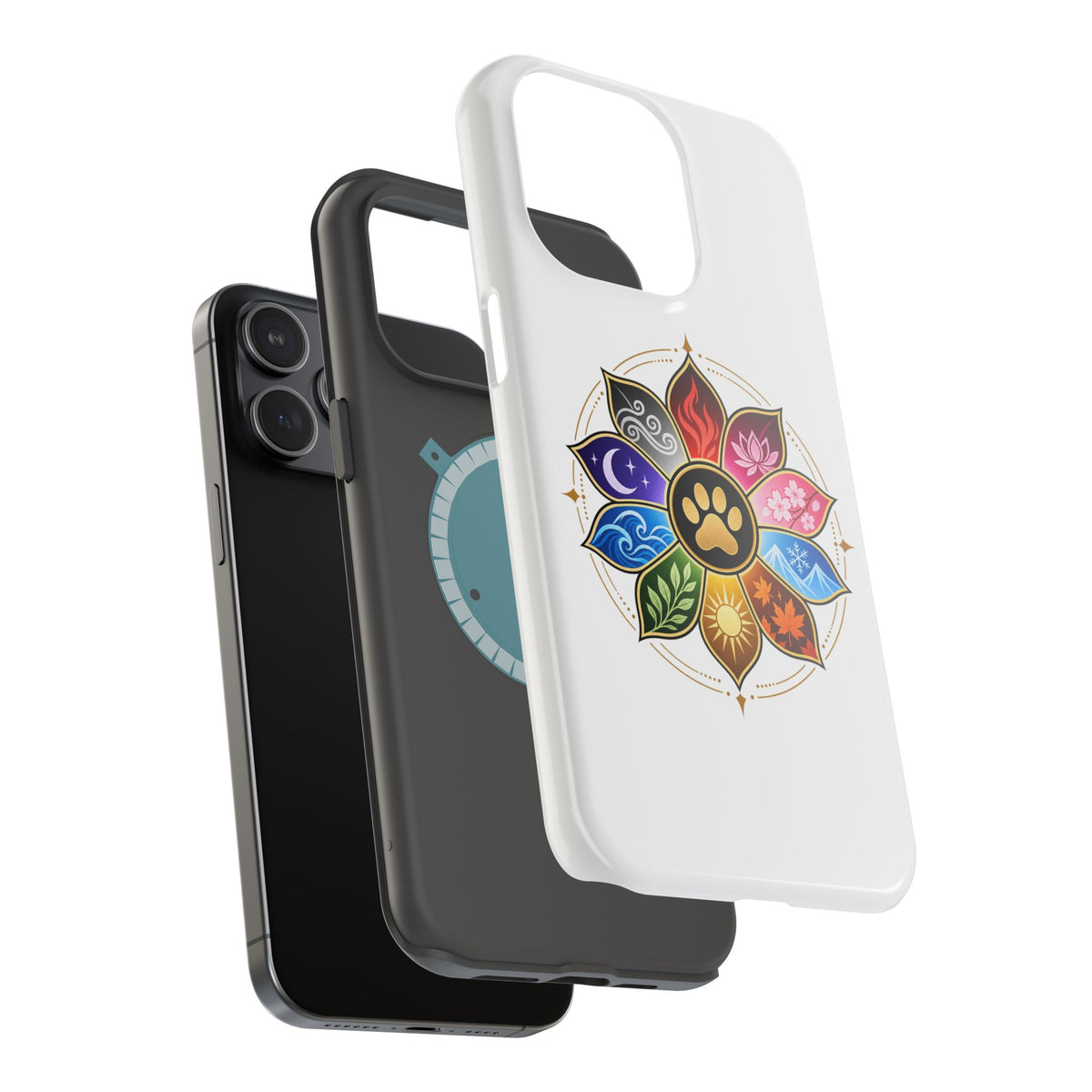 🐾 THE TEN PAWS — OFFICIAL SEAL Magnetic Impact-Resistant Cases