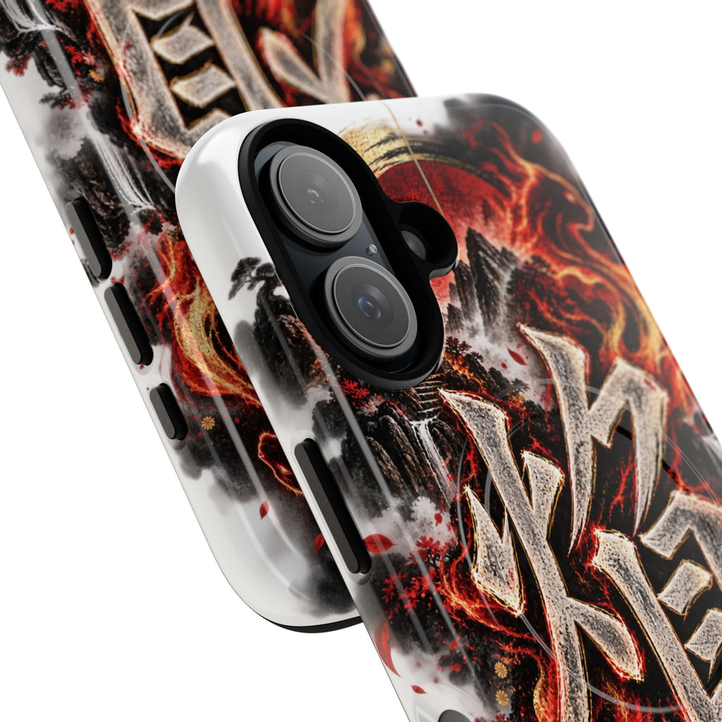 HOMURA 🔥 — The Fire Guardian Tough Magnetic Cases