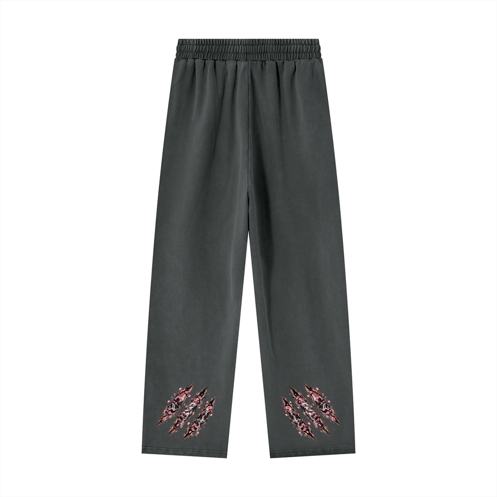 SAKURA 🌸 — The Blossom Archer Unisex Heavyweight Vintage Wash Sweatpants