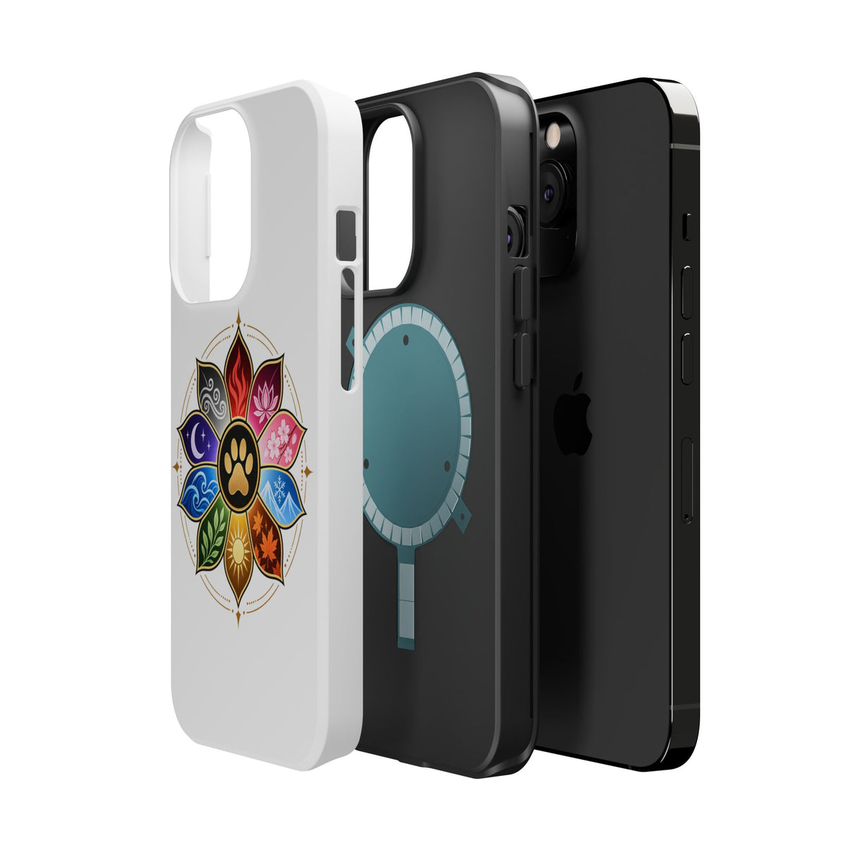 🐾 THE TEN PAWS — OFFICIAL SEAL Magnetic Impact-Resistant Cases