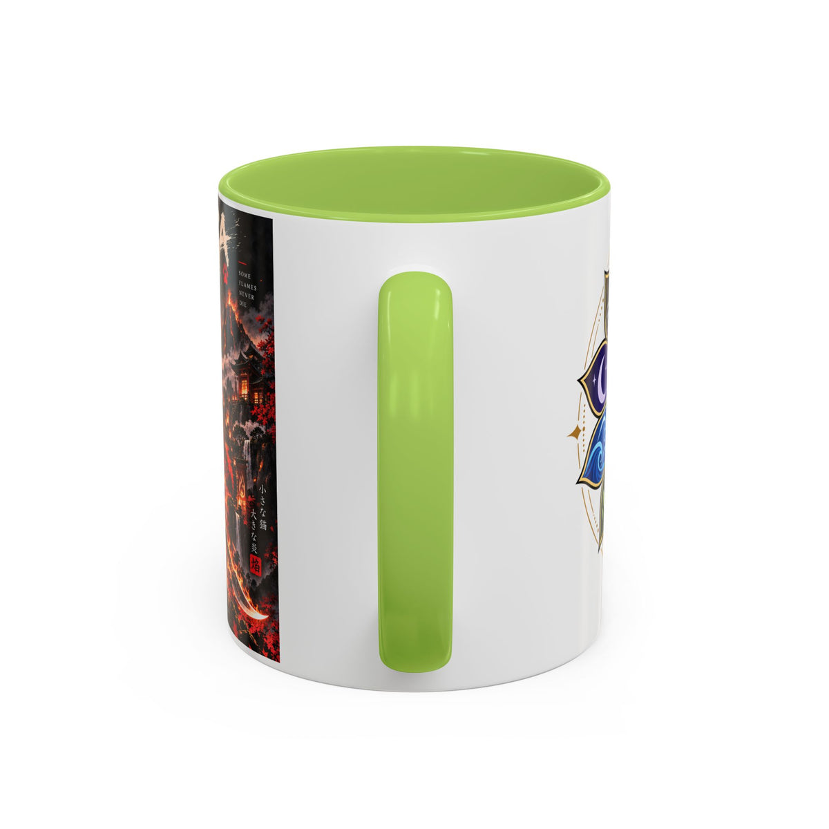 HOMURA 🔥 — The Fire Guardian Accent Coffee Mug (11, 15oz)