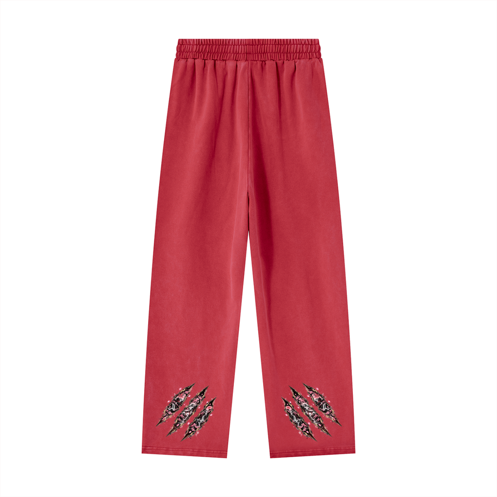 SAKURA 🌸 — The Blossom Archer Unisex Heavyweight Vintage Wash Sweatpants