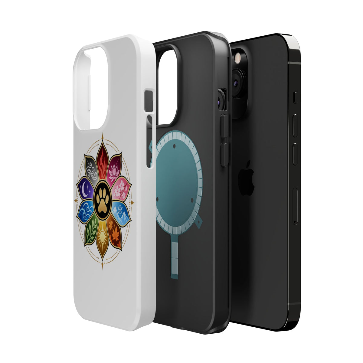 🐾 THE TEN PAWS — OFFICIAL SEAL Magnetic Impact-Resistant Cases
