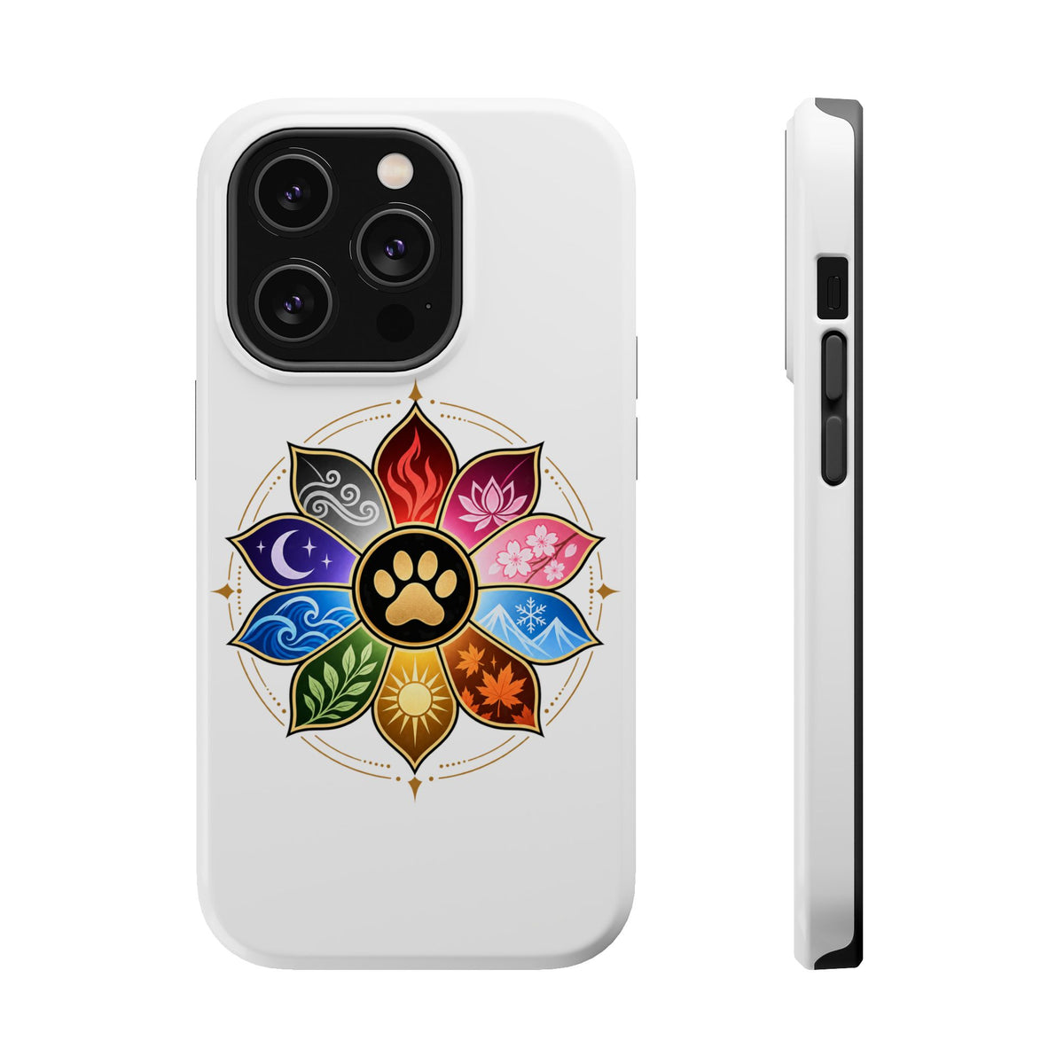 🐾 THE TEN PAWS — OFFICIAL SEAL Magnetic Impact-Resistant Cases