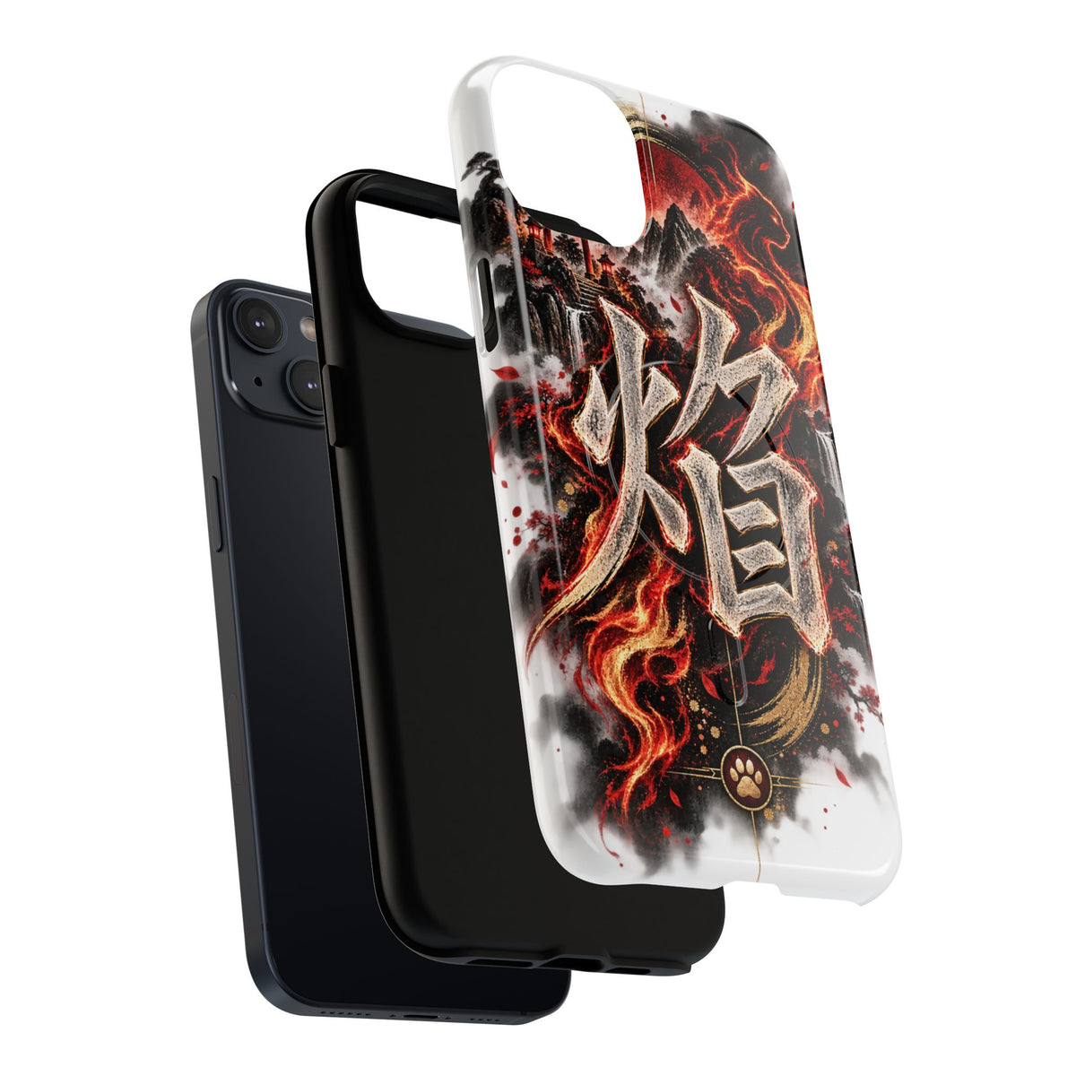 HOMURA 🔥 — The Fire Guardian Tough Magnetic Cases