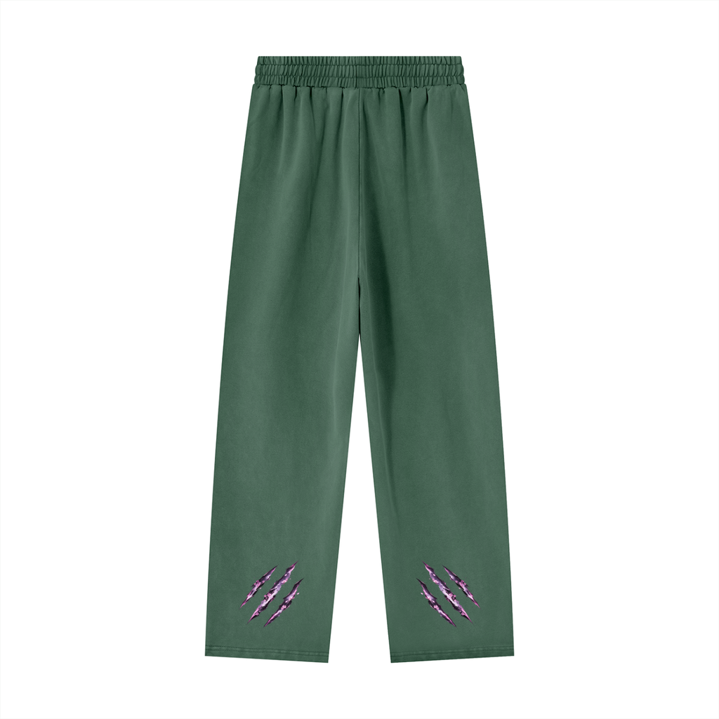 TSUKIKO 🌙 — The Moon Guardian Unisex Heavyweight Vintage Wash Sweatpants