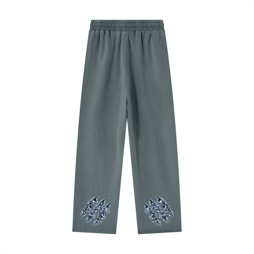 FUYUKI ❄️ — The Snow Warrior Unisex Heavyweight Vintage Wash Sweatpants