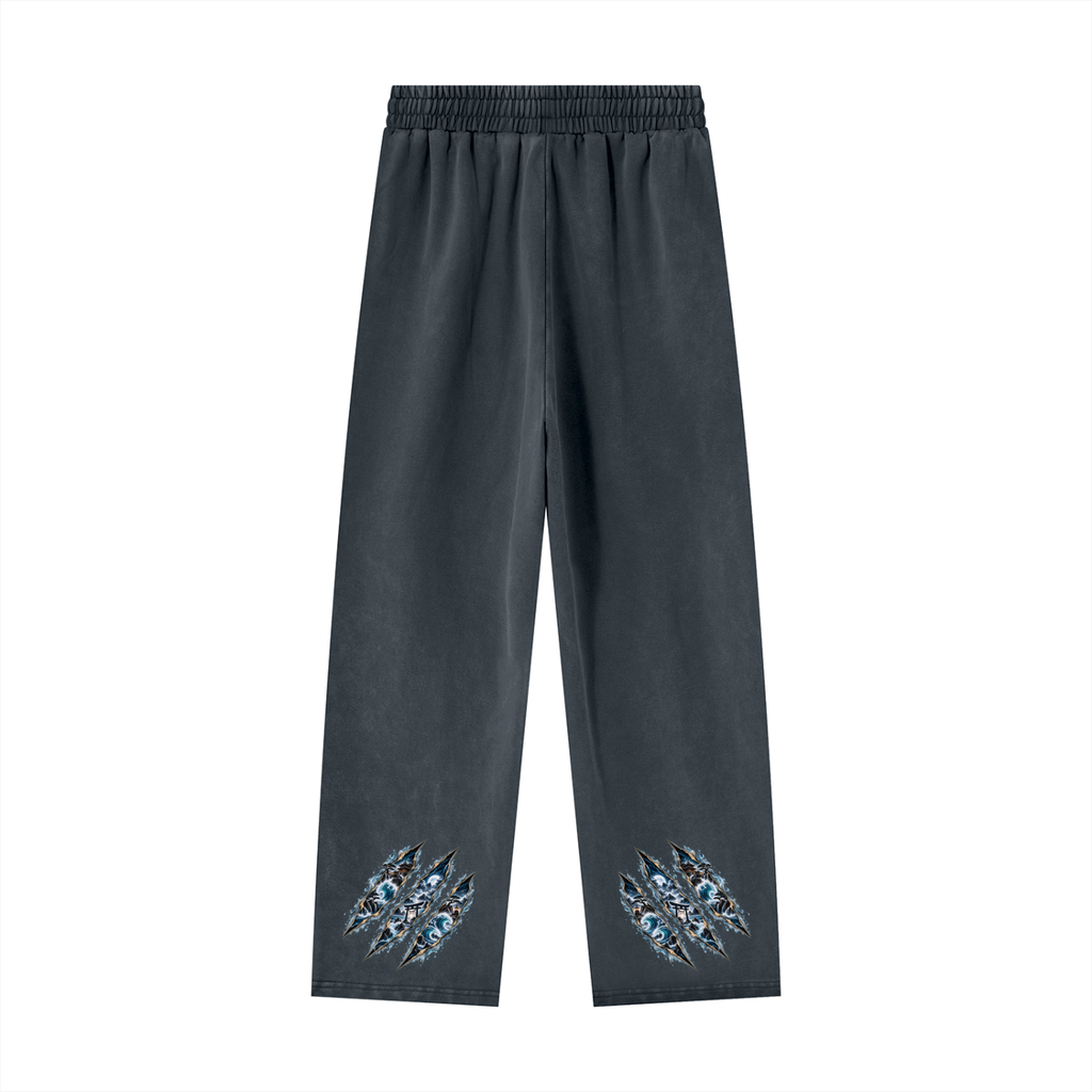 KAITO 🌊 — The Ocean Ronin    Unisex Heavyweight Vintage Wash Sweatpants