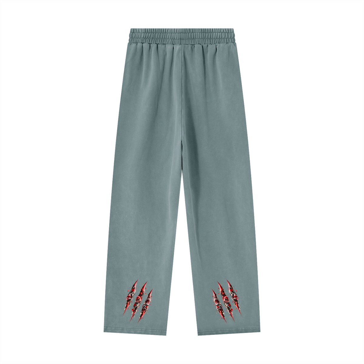 RENJI 🪷 — The Warrior Monk   Unisex Heavyweight Vintage Wash Sweatpants