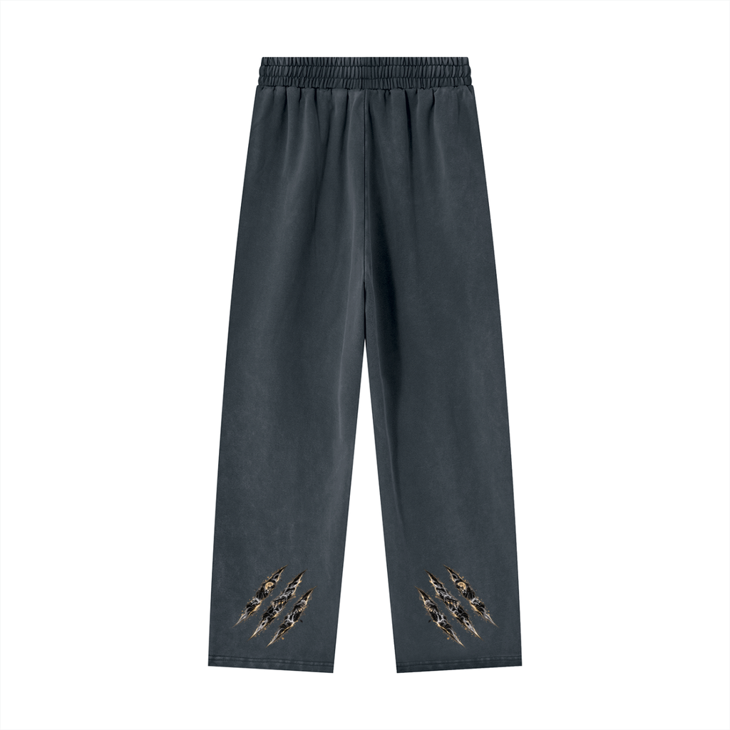 KAGE 🌑 — The Shadow Ninja   Unisex Heavyweight Vintage Wash Sweatpants