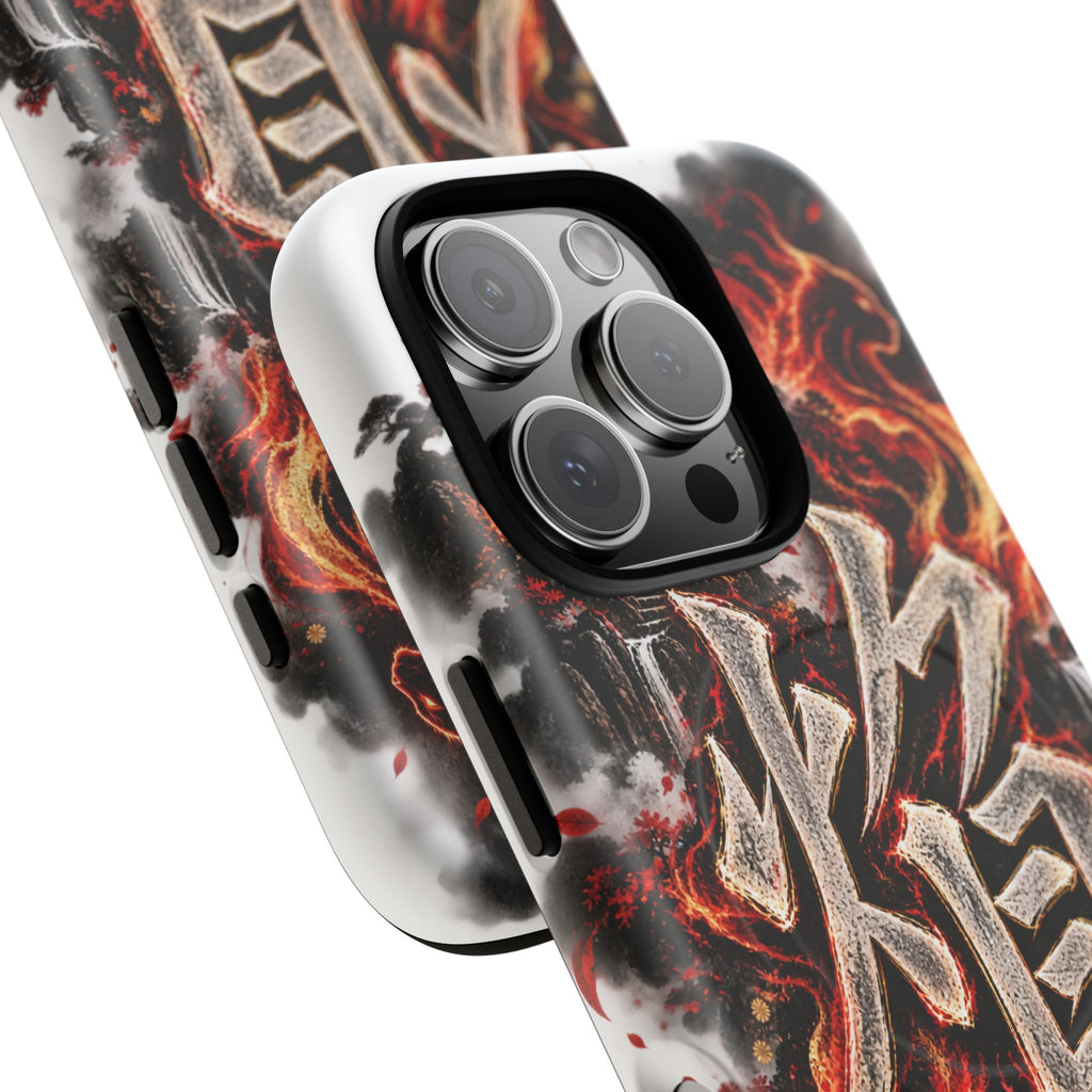 HOMURA 🔥 — The Fire Guardian Tough Magnetic Cases