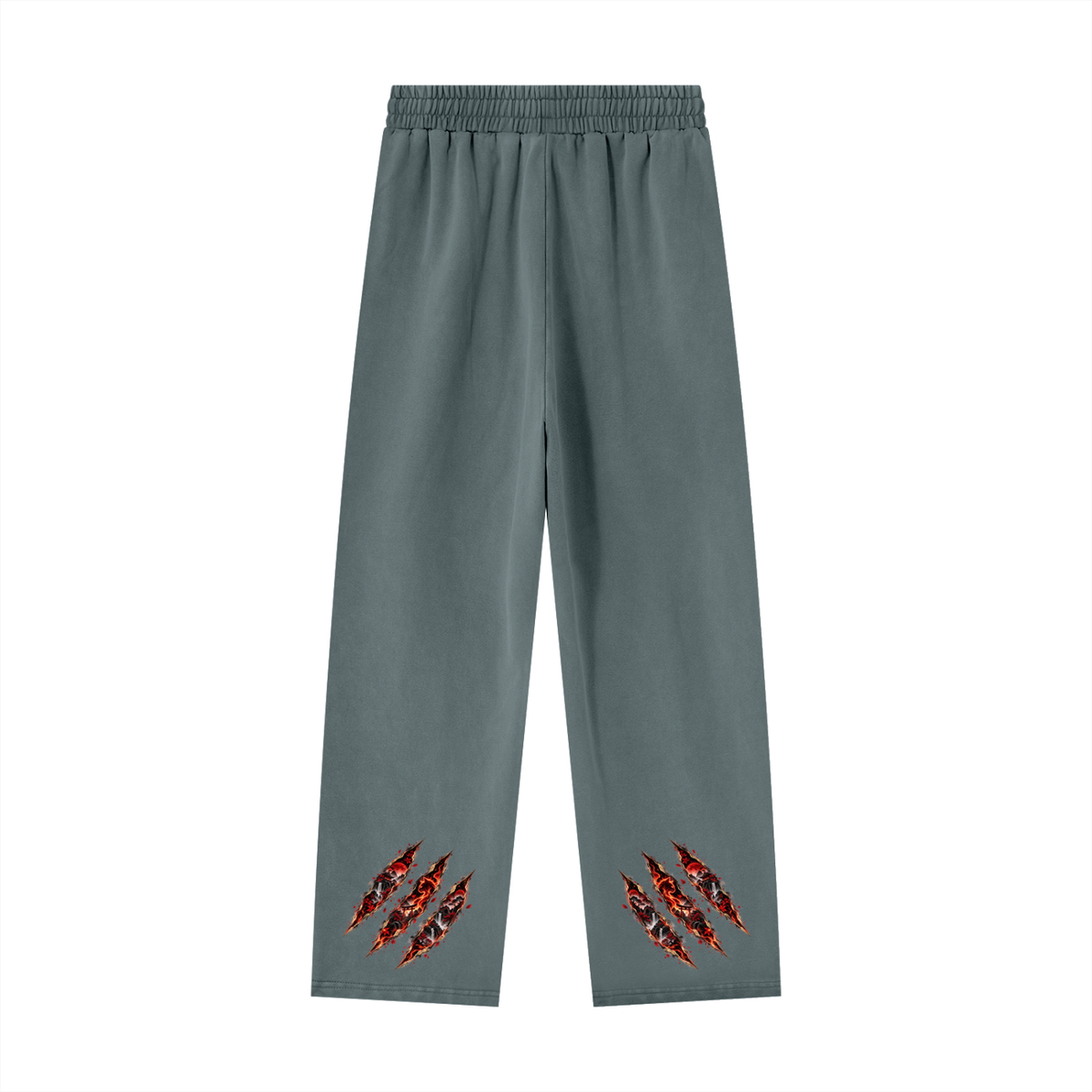 HOMURA 🔥 — The Fire Guardian Unisex Heavyweight Vintage Wash Sweatpants