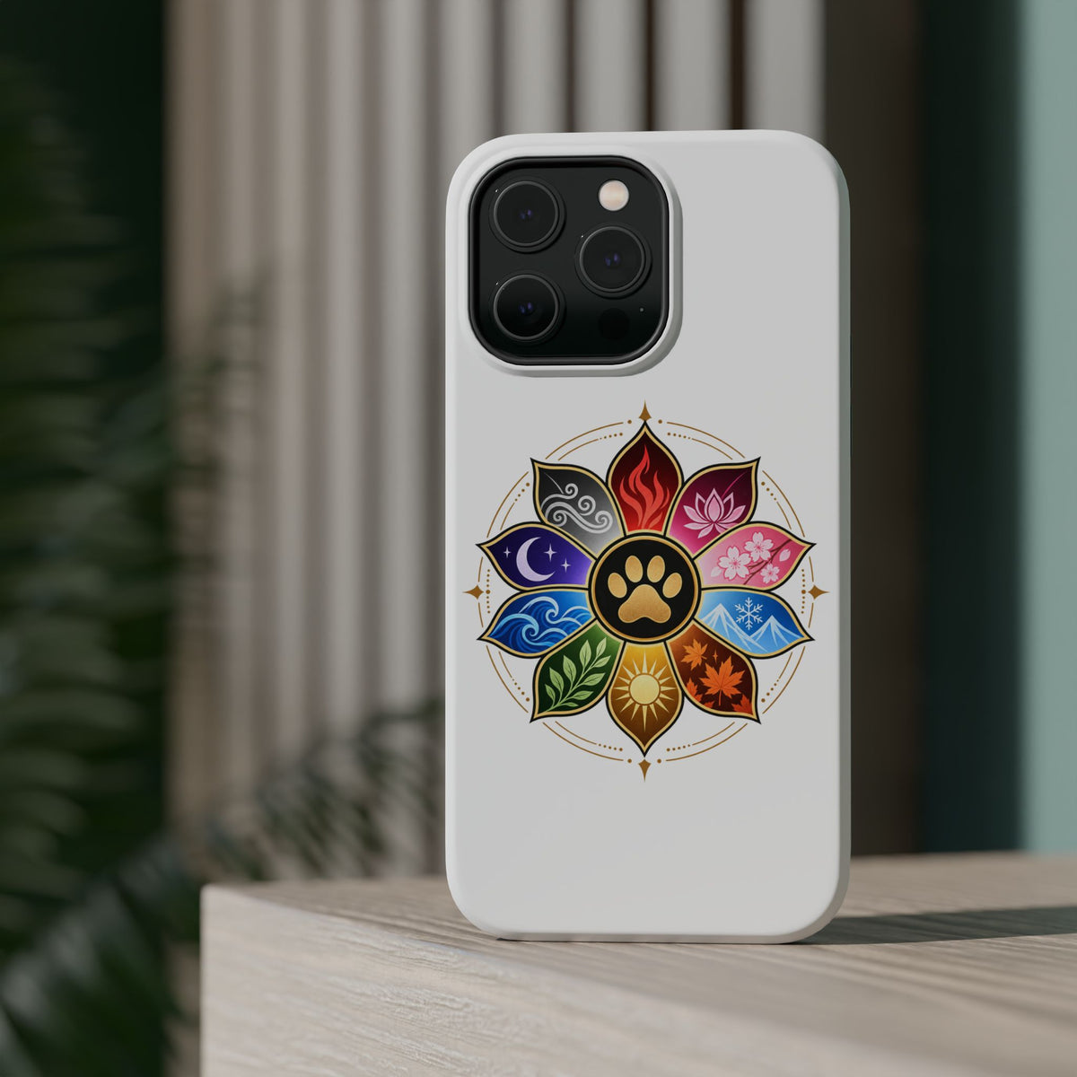 🐾 THE TEN PAWS — OFFICIAL SEAL Magnetic Impact-Resistant Cases