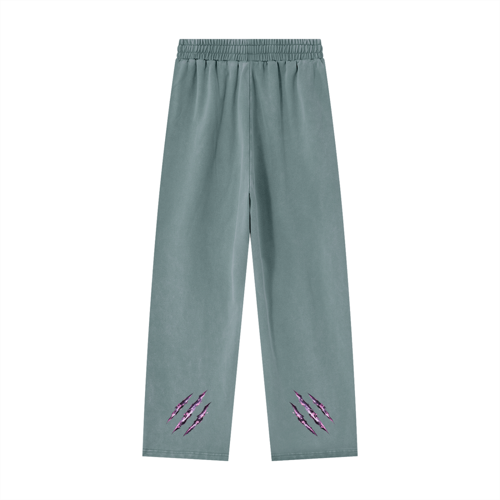 TSUKIKO 🌙 — The Moon Guardian Unisex Heavyweight Vintage Wash Sweatpants