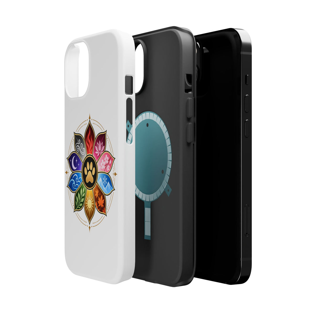 🐾 THE TEN PAWS — OFFICIAL SEAL Magnetic Impact-Resistant Cases