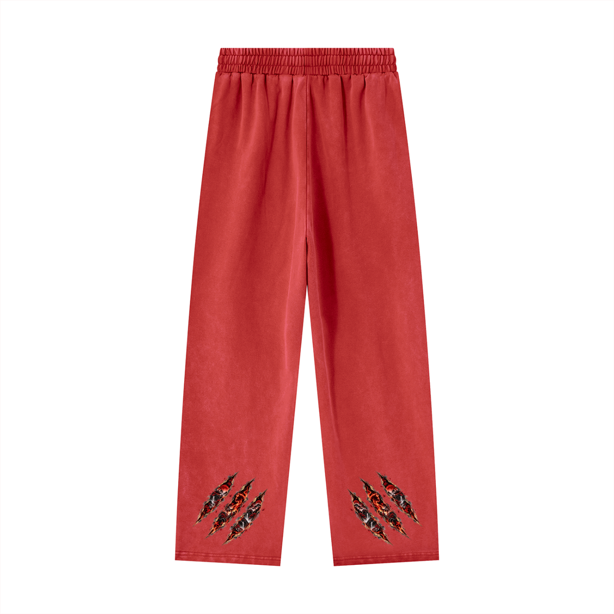 HOMURA 🔥 — The Fire Guardian Unisex Heavyweight Vintage Wash Sweatpants