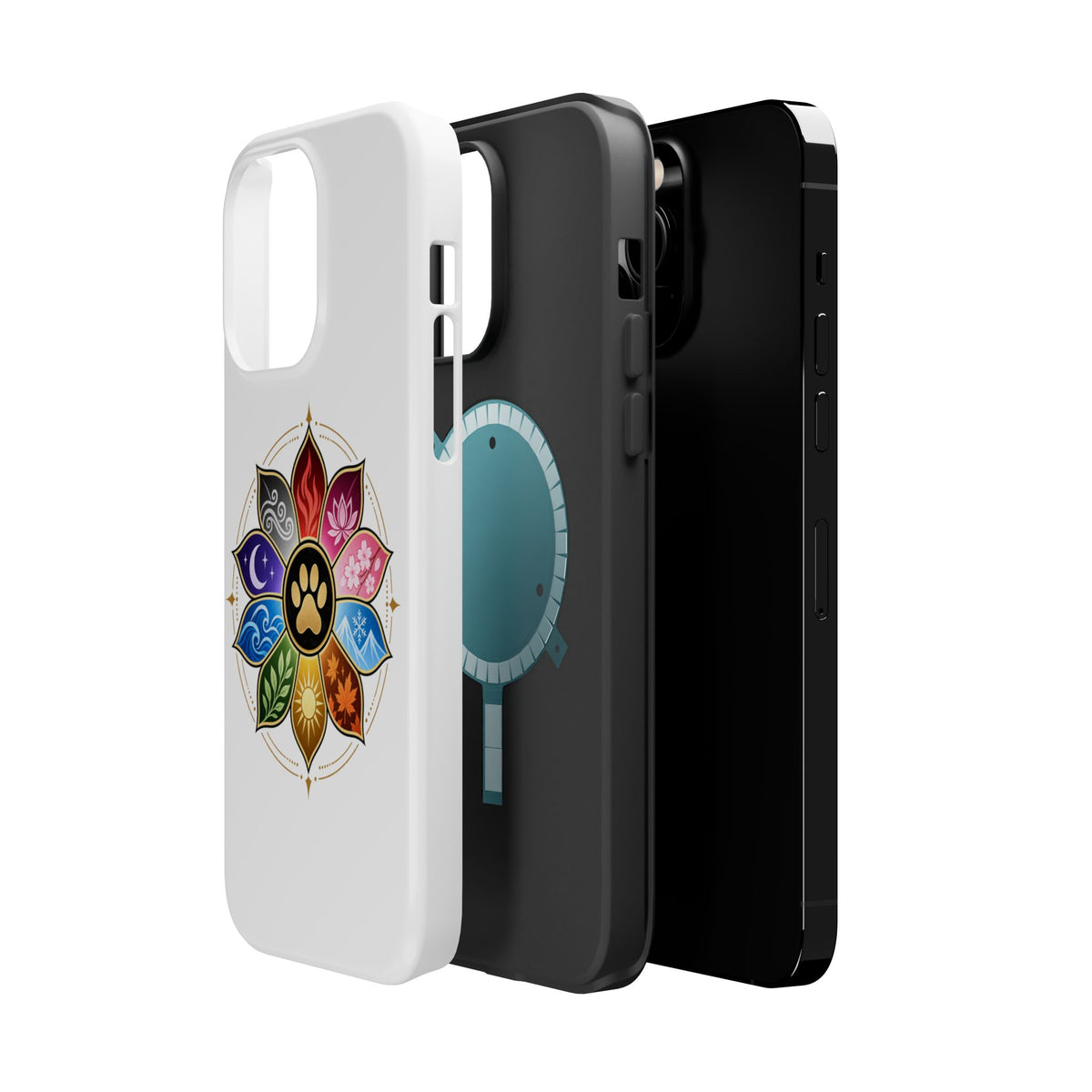 🐾 THE TEN PAWS — OFFICIAL SEAL Magnetic Impact-Resistant Cases